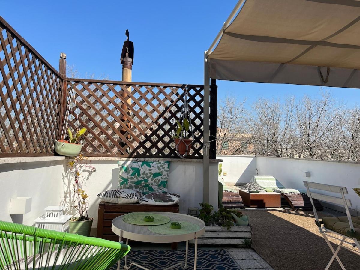 Monteverde Double Terrace Penthouse Rome Exterior photo